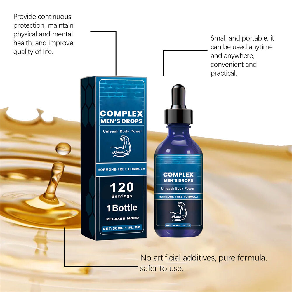USA Complex Men’s Drops Secret Drops for powerful Men,Male Supplement Drops 30ML