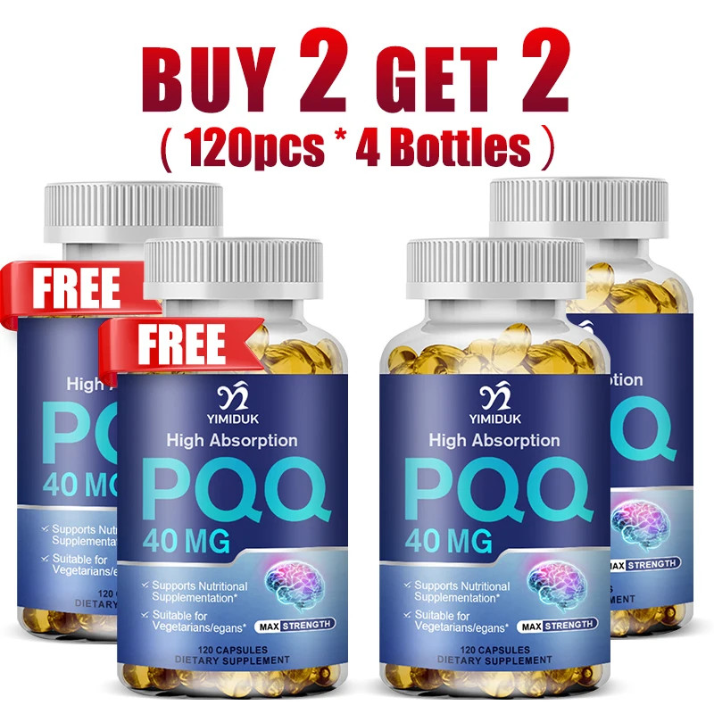 Buy 1 Get 1 Free! PQQ 40Mg Supplement , for Cognitive Function Booster, Enhances