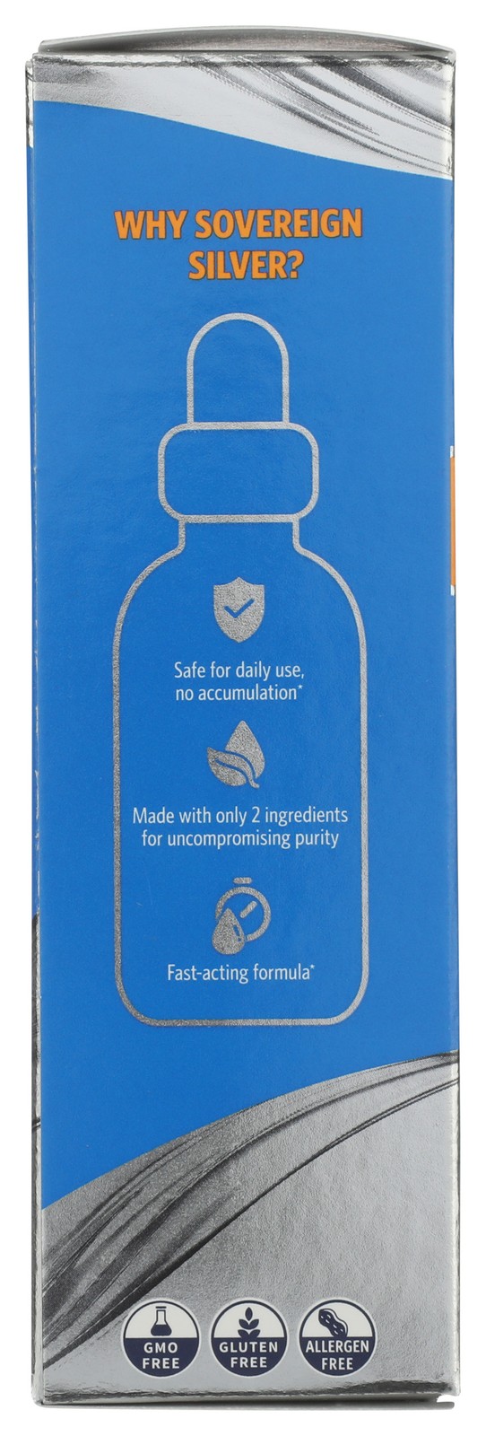 Sovereign Silver Bio-Active Hydrosol Dietary Supplement 2 Fl Oz Fl. 3 Pack