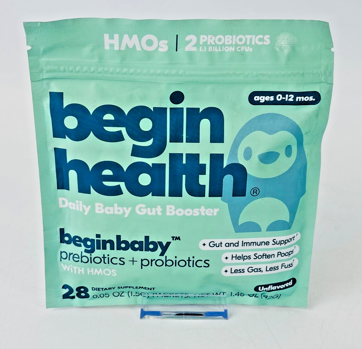 Begin Health Baby Prebiotics& Probiotics for Infants 0-12 Months EXP 10/2026
