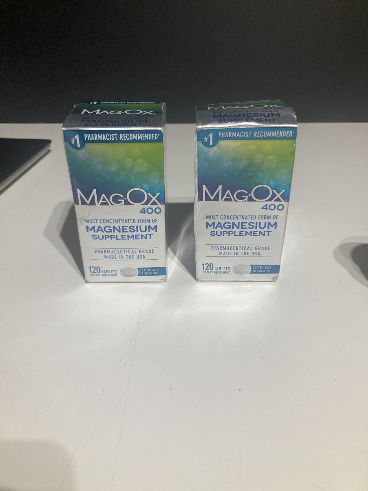 MagOx Magnesium 400mg Tabs 120ct ( 2 pack ) Exp 2/2025