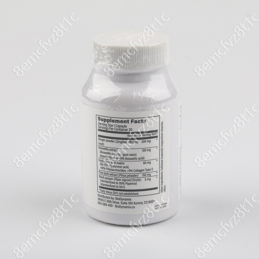 BIODYNAMIX JOINT GENESIS Joint Support Formula Dietary Supplement 30 Capsules–