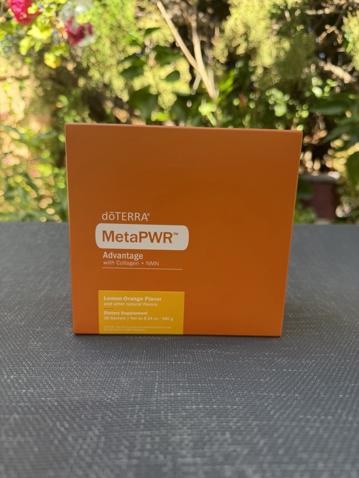 Collagen DoTerra MetaPWR Advantage Lemon Orange Flavor. Exp.2027.06