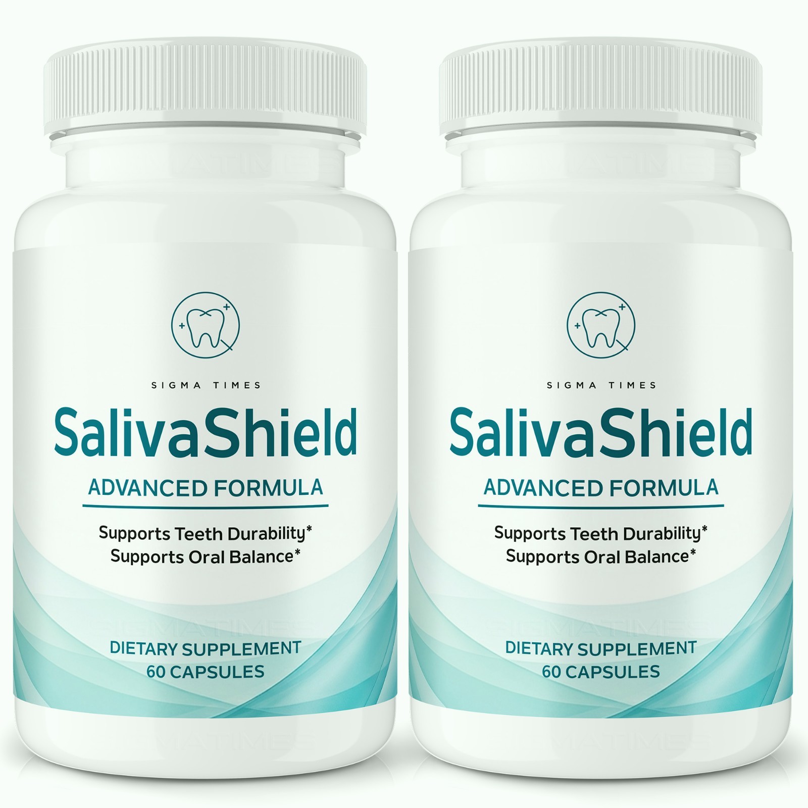 Saliva Shield Capsules – Oral Supplement for Teeth & Gums Health Support -2 Pack