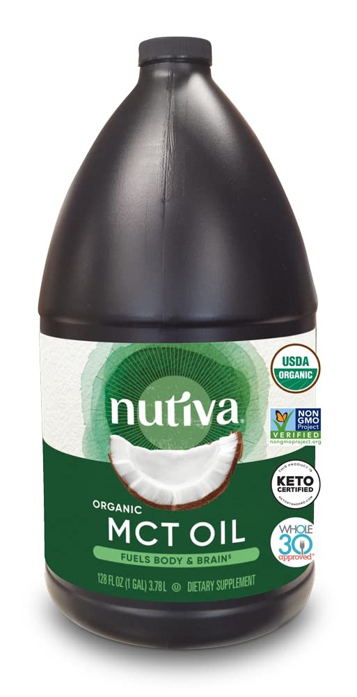 Nutiva Organic Mct Oil 128 Fl Oz
