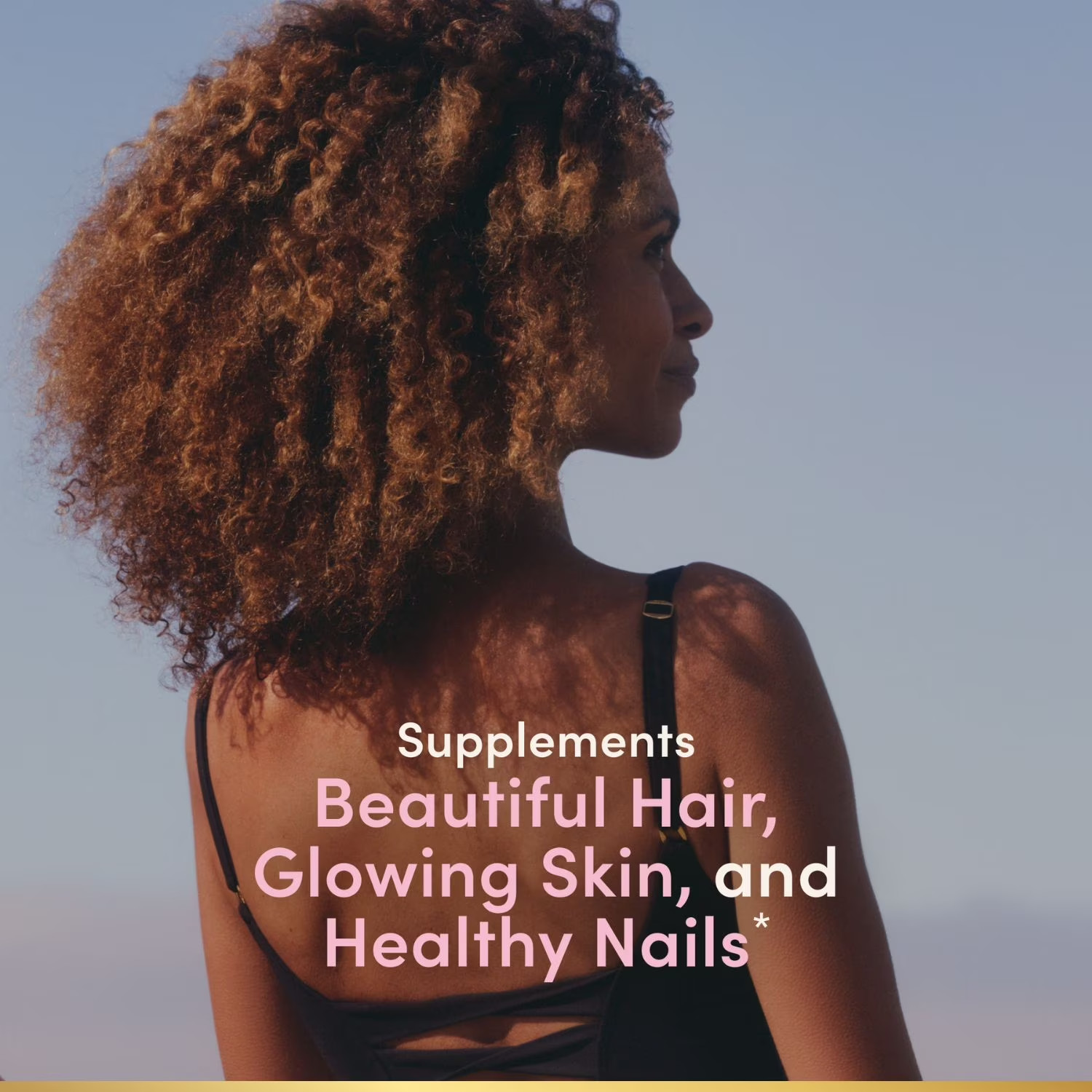 Hair, Skin & Nails Vitamins with Biotin, Women’s Multivitamin, Strawberry Gummie