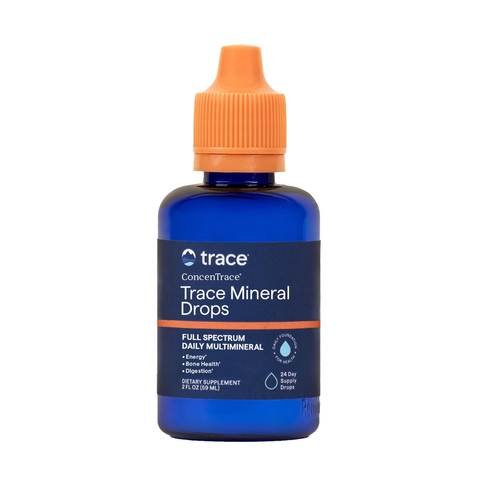 Ionic Mineral Drops – 70+ Trace Minerals, Liquid Electrolyte Concentrate, 2 fl o