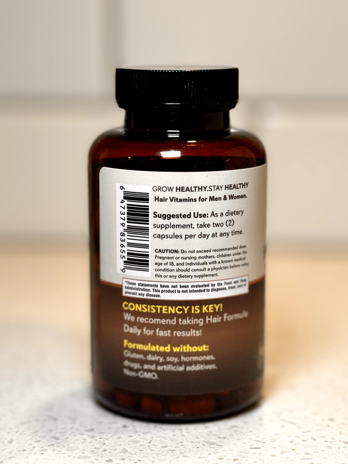 Dr. Berg’s Hair Formula Supports Healthy Hair Nails Skin+ 90 Tabs Exp 02/25+