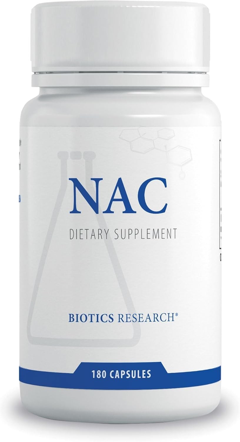 Biotics Research NAC N Acetyl L Cysteine, 500 Milligram, Glutathione Production