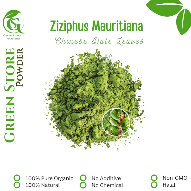50 g – 500 g Organic Pure Powder Of Ziziphus Mauritiana Chinese Date Leaves Herb