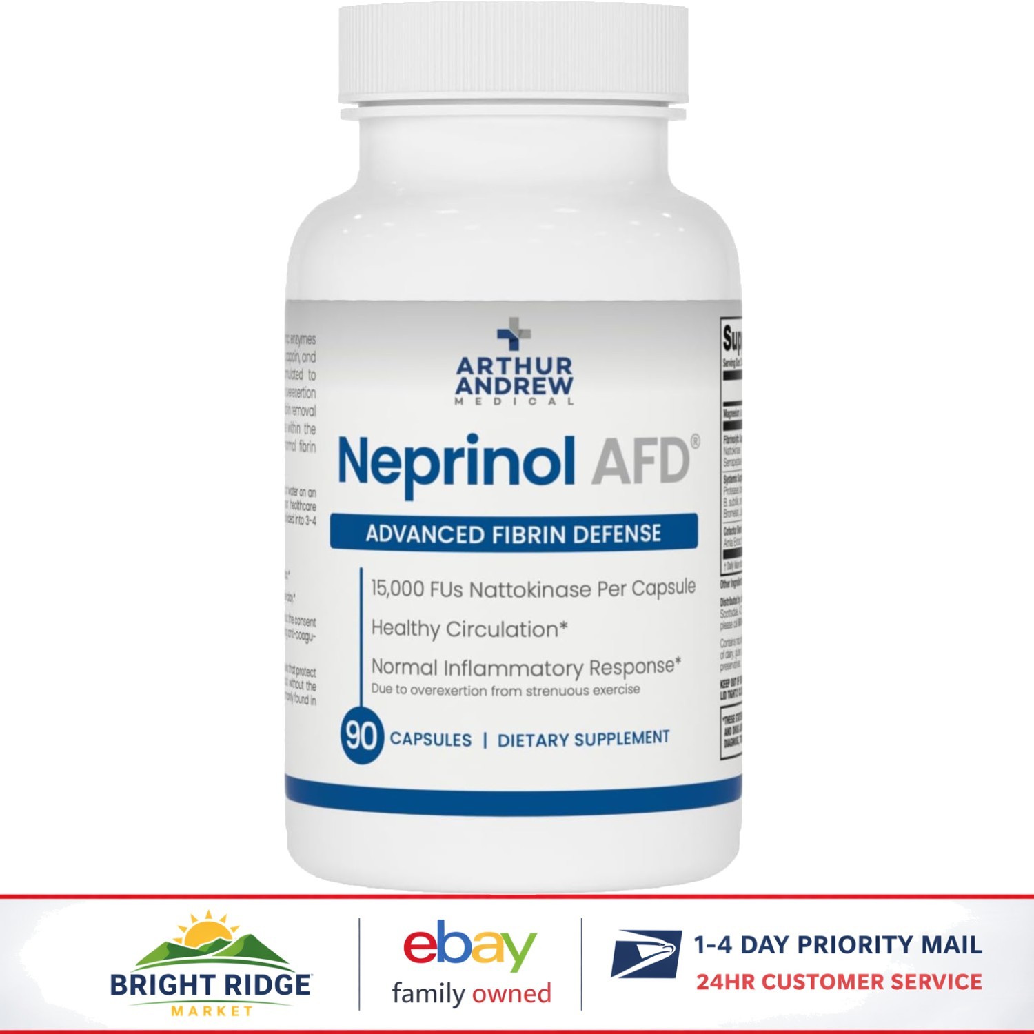 Multi-Enzyme Blend for Joint Support, Circulation & Immune Health – 90 Capsules