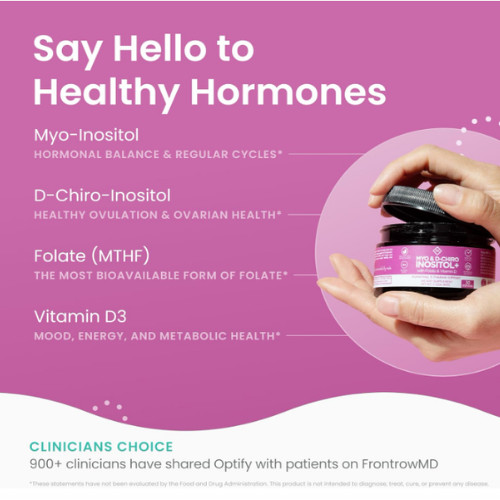 Polvo de mioinositol y D-chiro inositol | Equilibrio hormonal y soporte ovárico