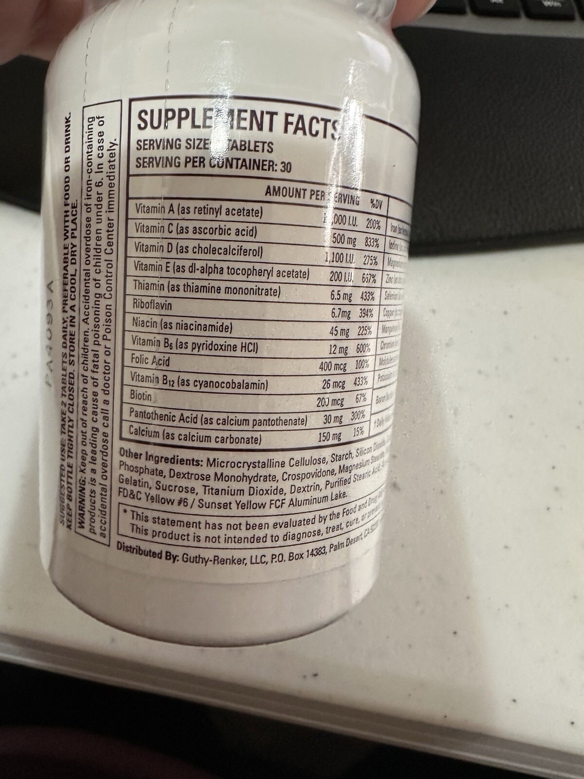 Multivitamin Sheer Cover Studio Daily Plus RADIENT SKIN COMPLEX Supplement 60