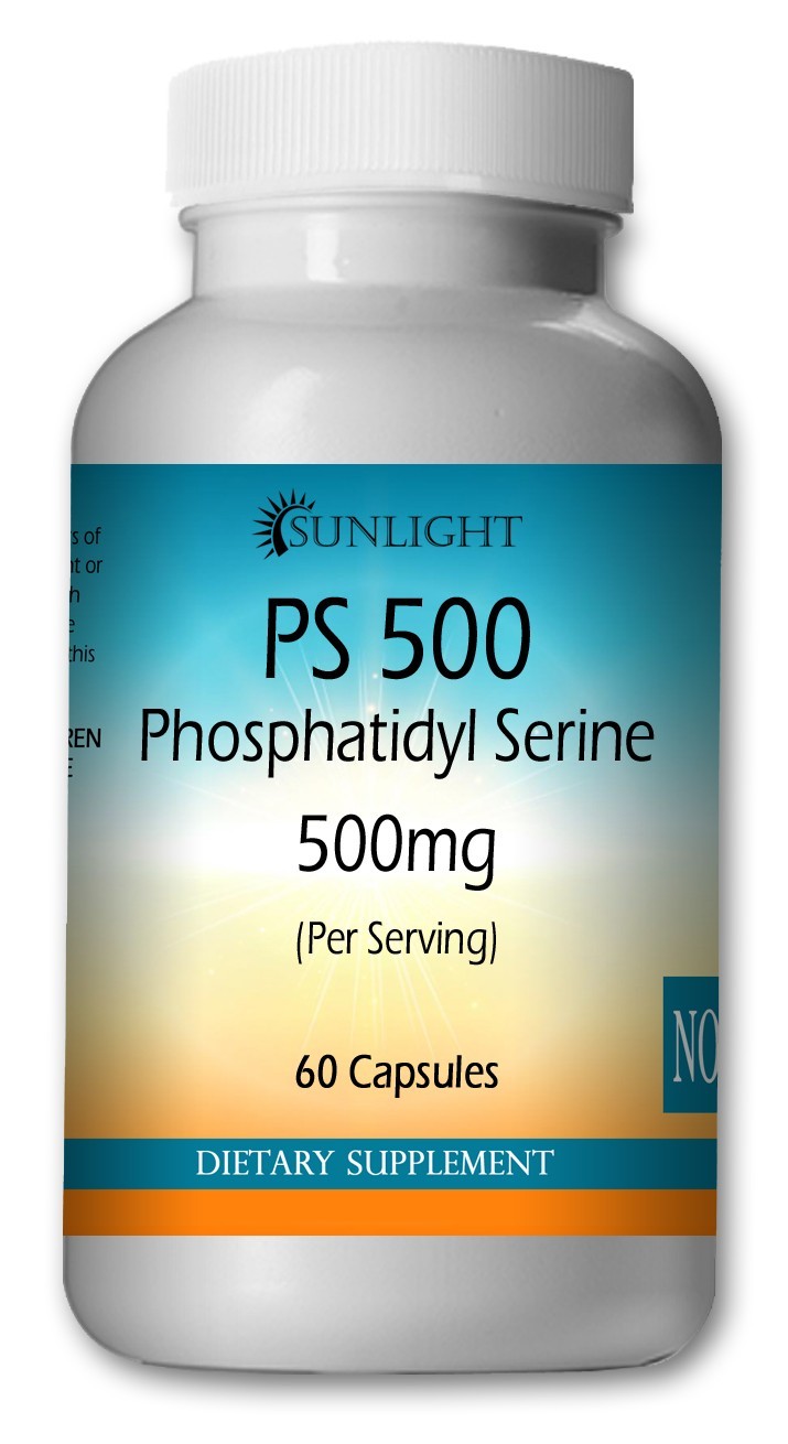 Phosphatidylserine Capsules 500mg Serving PS500 – Super Potency