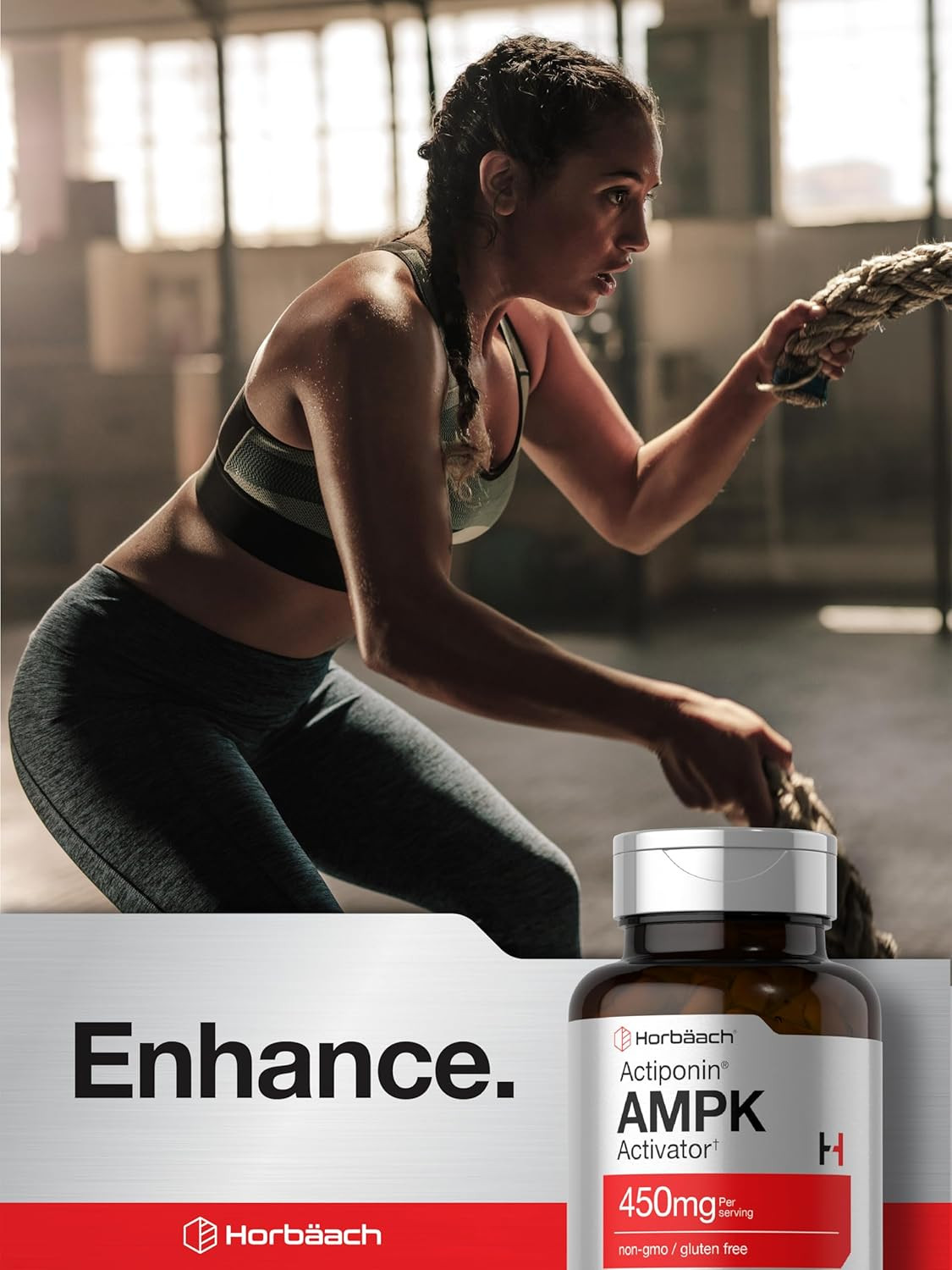 AMPK Metabolic Activator 450 mg | 60 Capsules | Gynostemma | by Horbaach