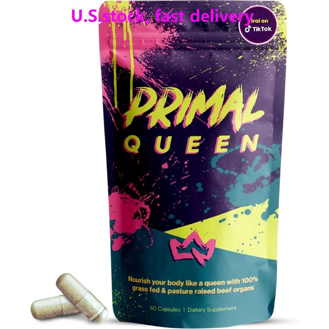 New Primal Queen Beef Organ Supplement for Women 60ct – 1 MONTH SUPPLY!