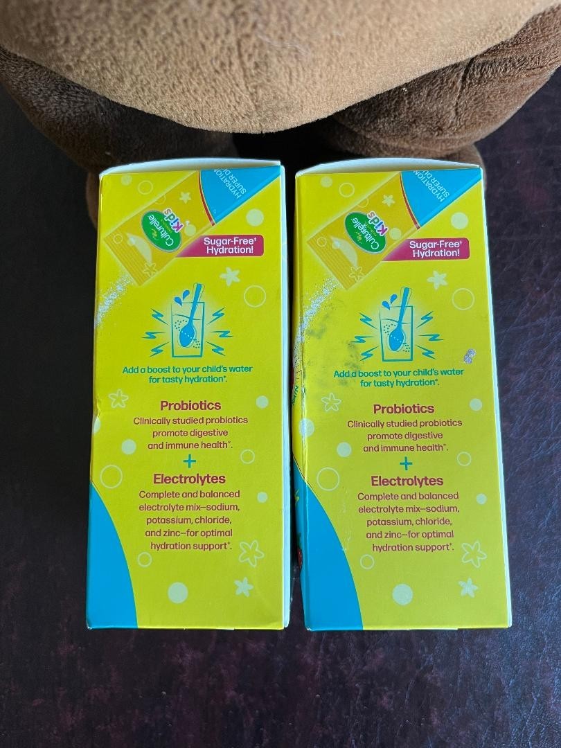 Culturelle Kids Probiotics + Electrolytes, 30 ct., Strawberry Lemonade 2PK