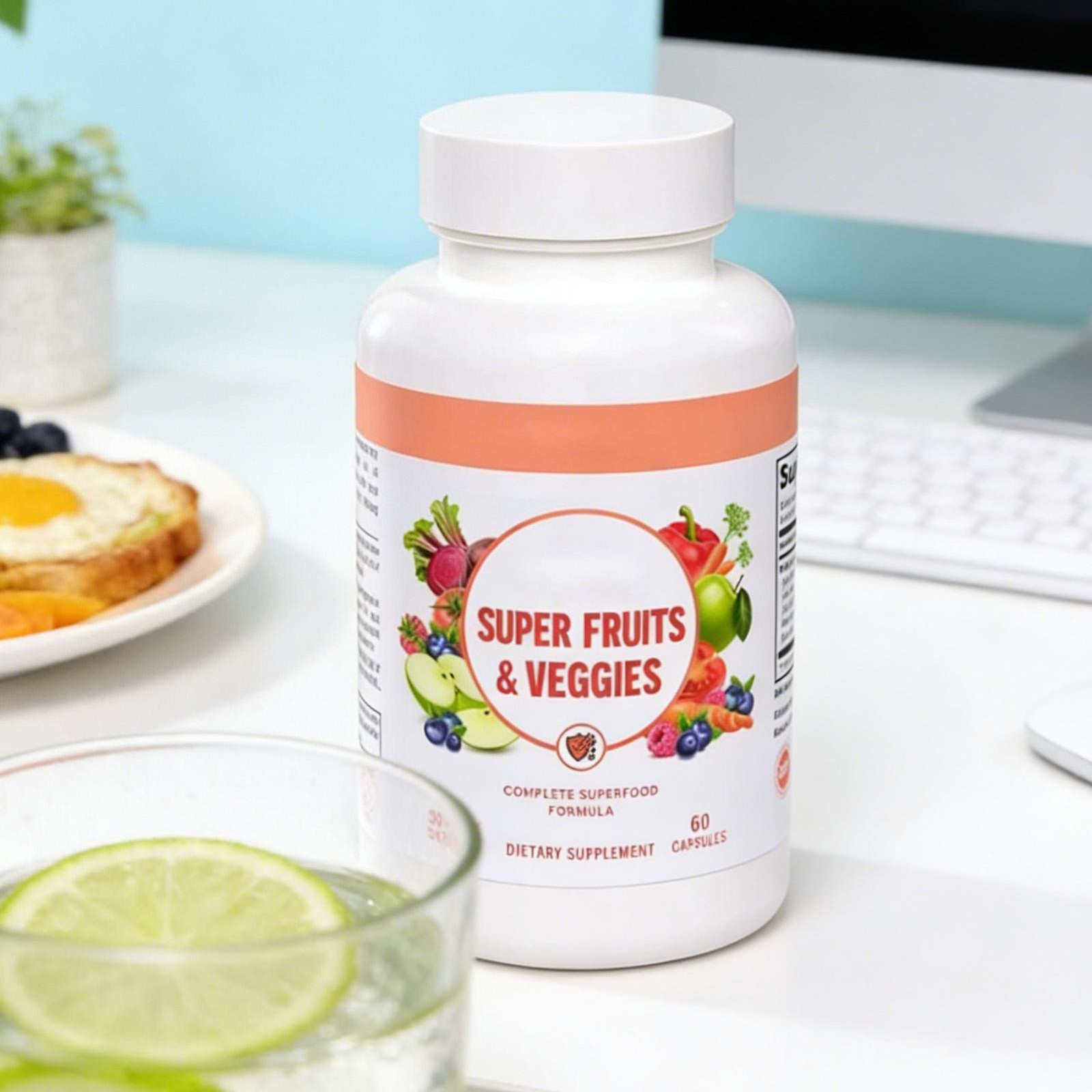 Vital Super Fruits Veggies Veggies Powerful Daily Superfood Vital Fruits & And