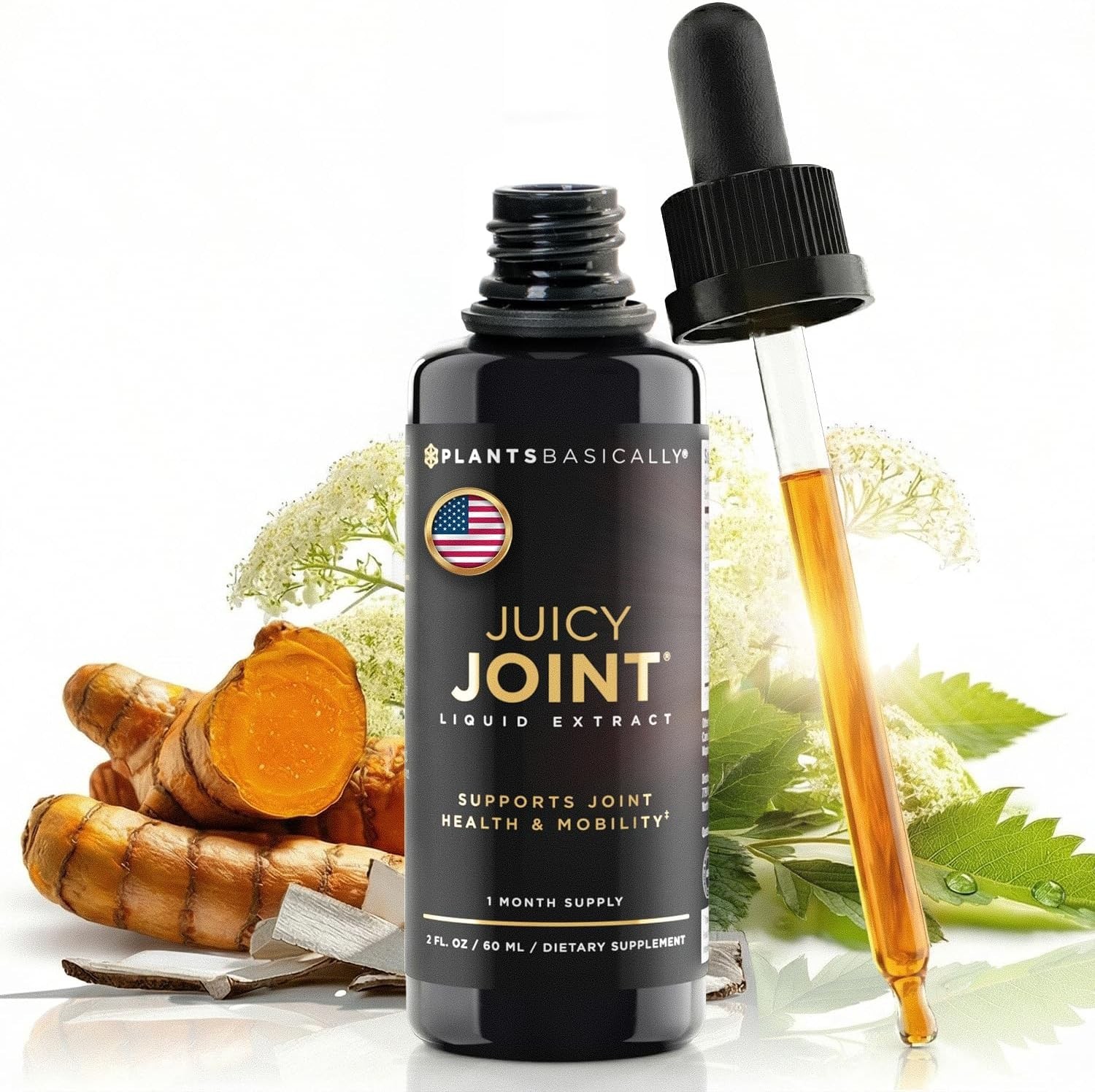 Juicy Joint Extract -100% Plant-Based Joint Support Supplements for Women & M…