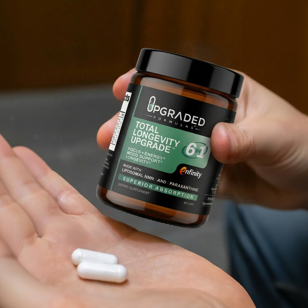 Upgraded Formulas Total Longevity Upgrade 60 caps 30 Servings