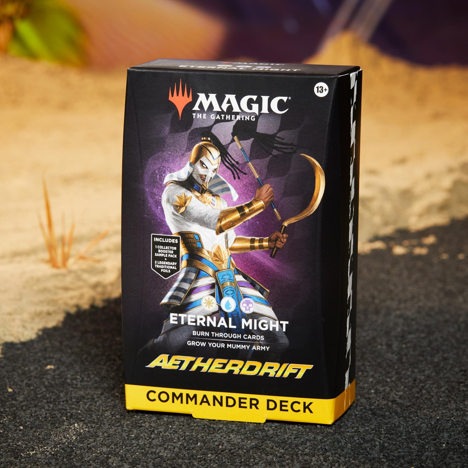 Magic: The Gathering Aetherdrift Commander Deck – Eternal Might (100-Card Dec…