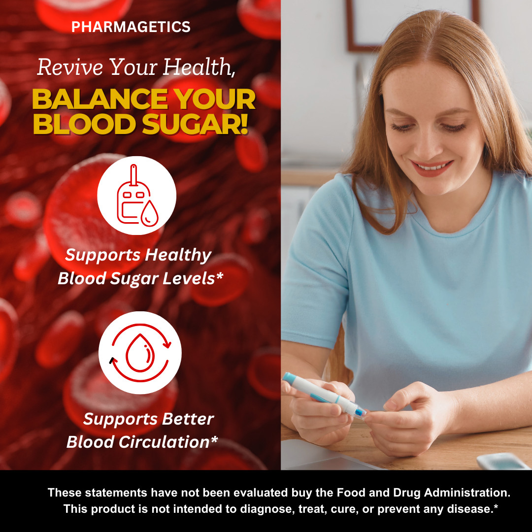 Glyco Pulse Blood Sugar Support Supplement Metabolism & Energy (4 Bottles)