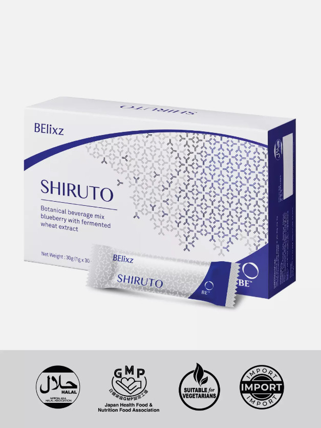 1 X SHIRUTO BElixz -Vitamin of Immunity 30 sachets ORIGINAL