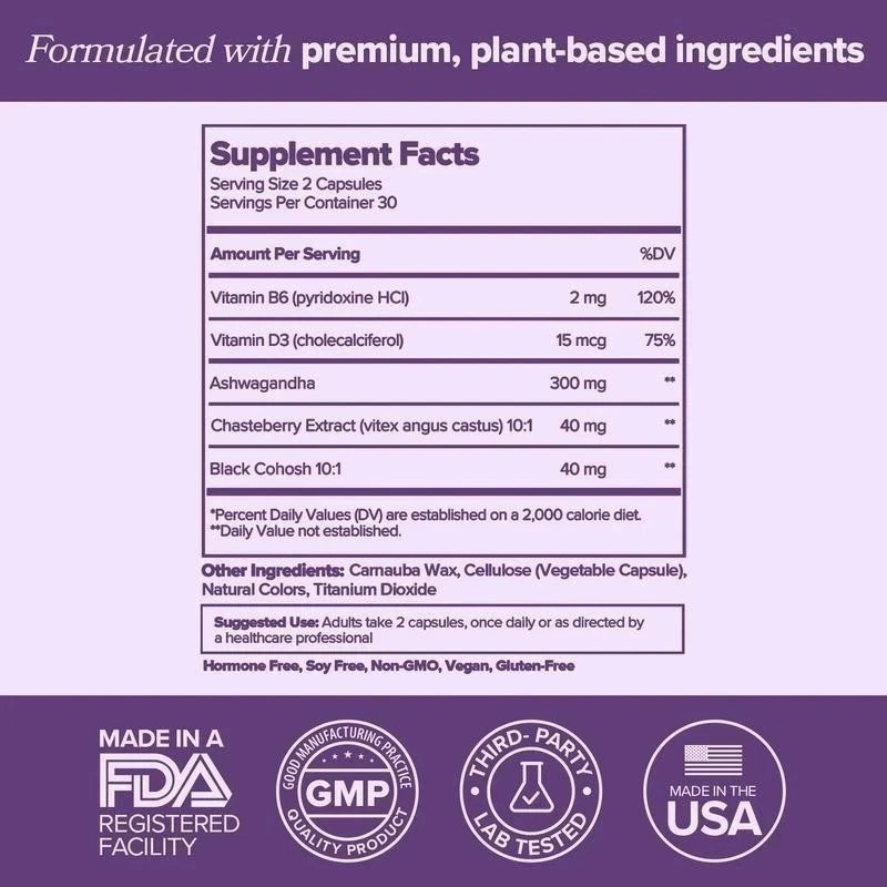 MENO Vitamins for Menopause, 30 Servings (Pack of 1) – Menopause Supplements NEW