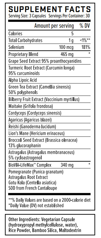 ASEA Lifemax – Energy Vitamin Complex – BB 3 / 2027