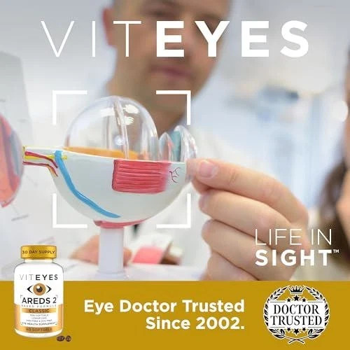 Viteyes AREDS 2 Classic Macular Health Formula Softgels, Eye Health Vitamin for