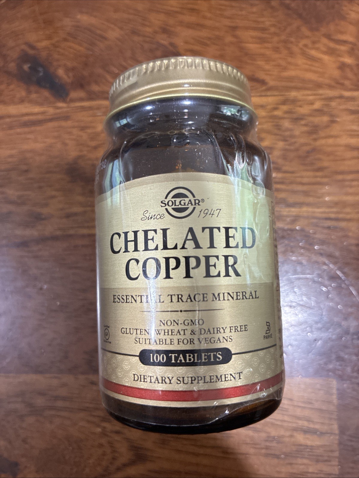 Solgar Chelated Copper -New Sealed- Exp 06/2029