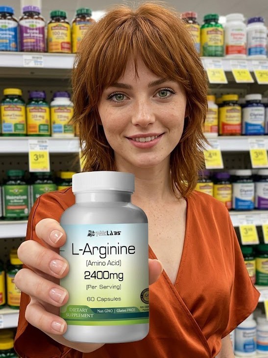 L-Arginine 2400mg capsules high potency-best
