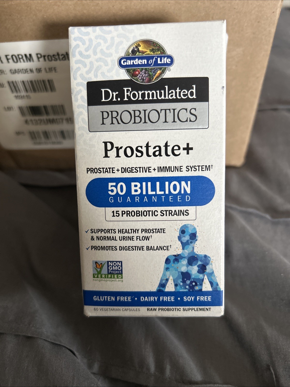 6 Garden of Life Dr. Formulated Probiotics Prostate + 50 BILLION. 300 Caps 4/26