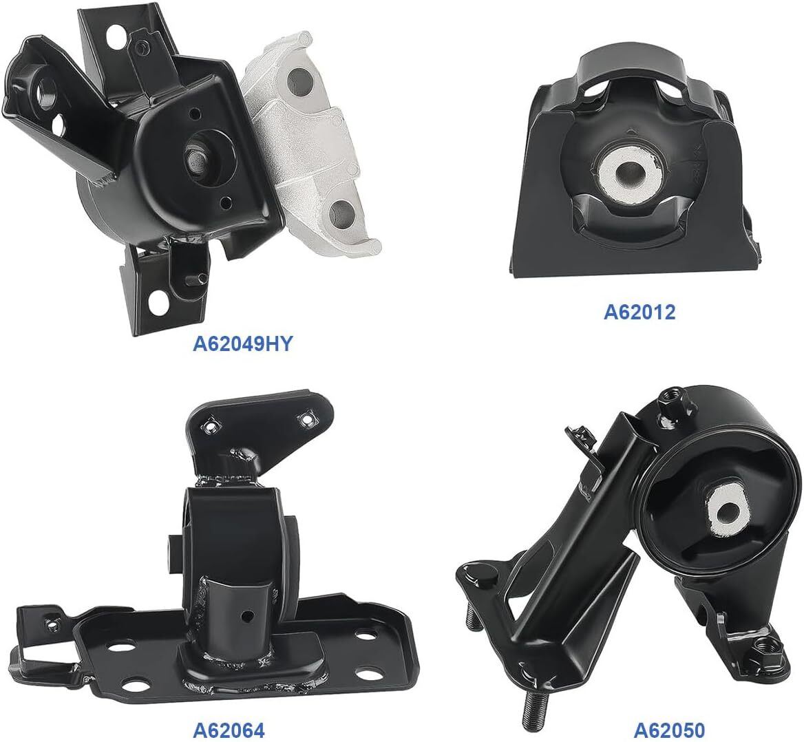 4PCS Engine Motor Mount Fits for Toyota RAV4 2.4L 2006-2008 Transmission Mount