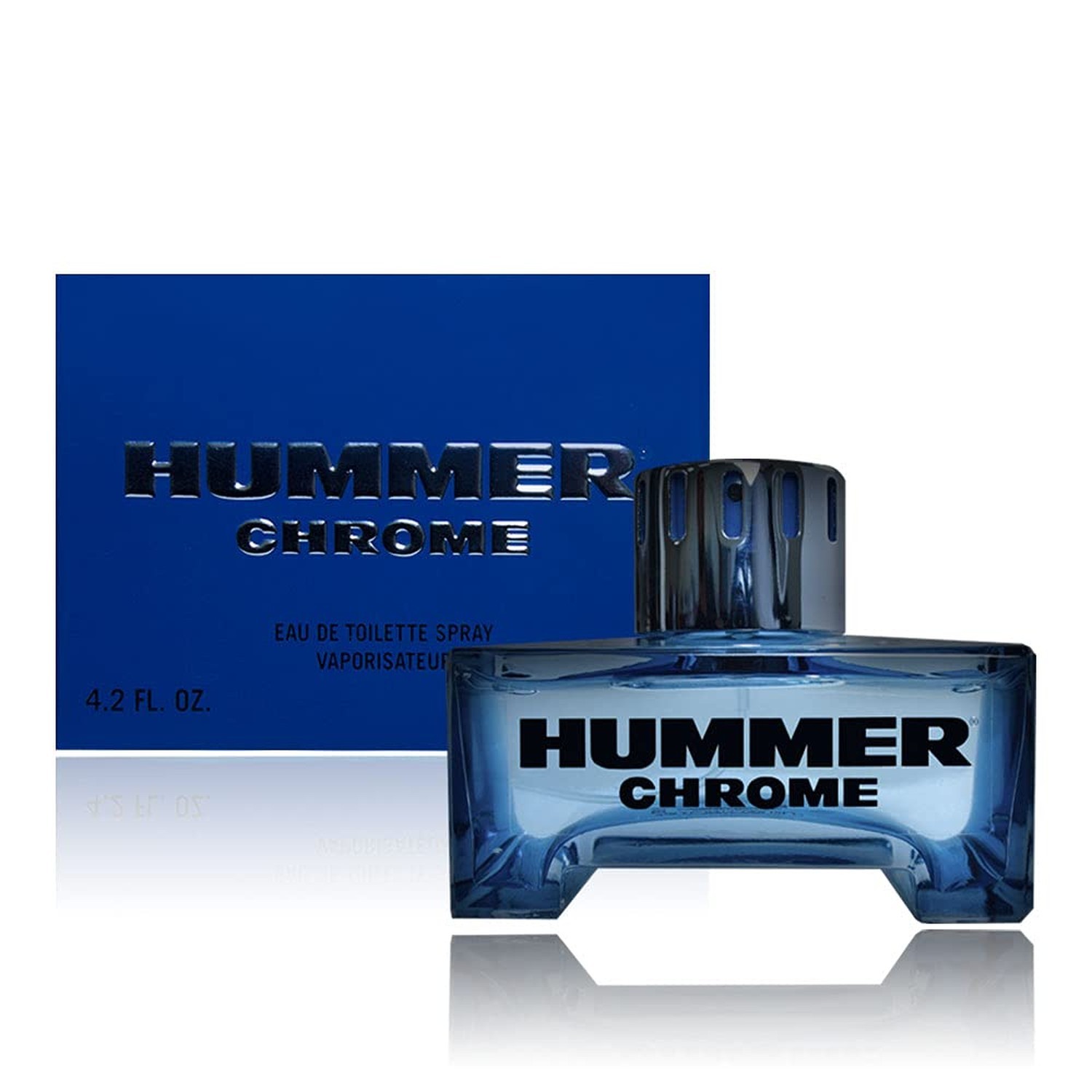 Hummer Chrome Cologne for Men EDT 4.2 oz 4.2 Fl Oz (Pack of 1)