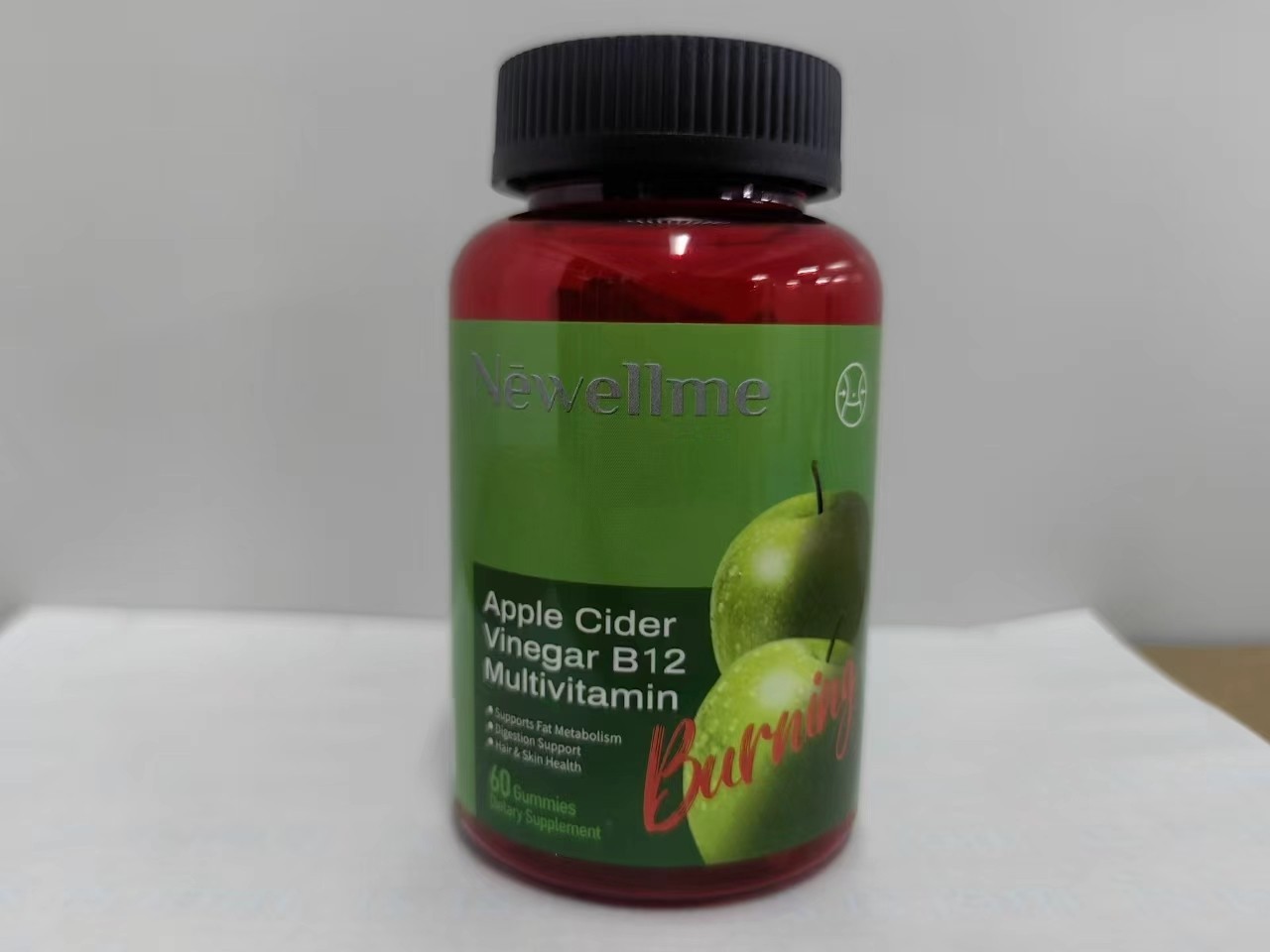 ACV Gummies Apple Cider Vinegar ACV Weight Loss Fat Burner 60 Gummy
