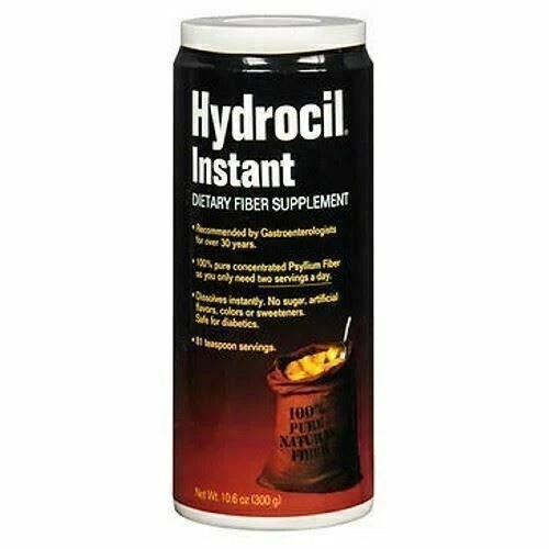 Hydrocil Instant Fiber Laxative 10.6 oz ( 300 g ) Each Fast Shipping