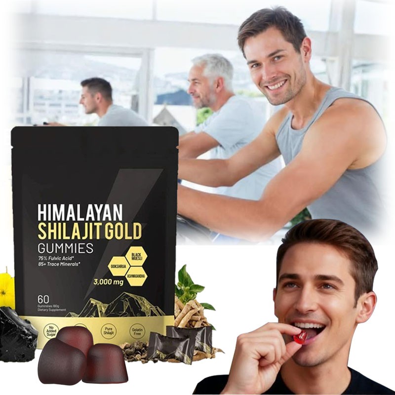 Shilajit 300 Gummies, Shilajit Micronutrient Supplement, Himalayan Premium New