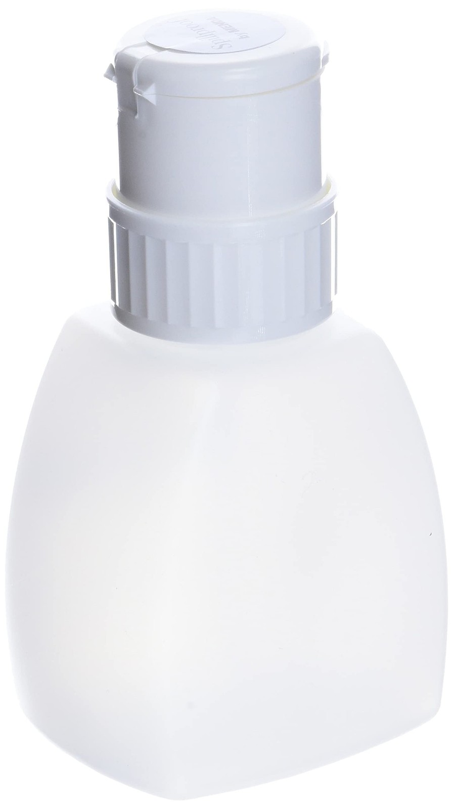 Menda Plastic Dispenser, White, 8 Ounce (Pack of 1) 8 Ounce (Pack of 1)
