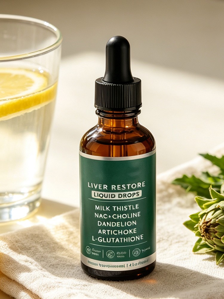 Purelia Liver Restore Drops – Complete Liver Detox Support Supplement 60ml.rm