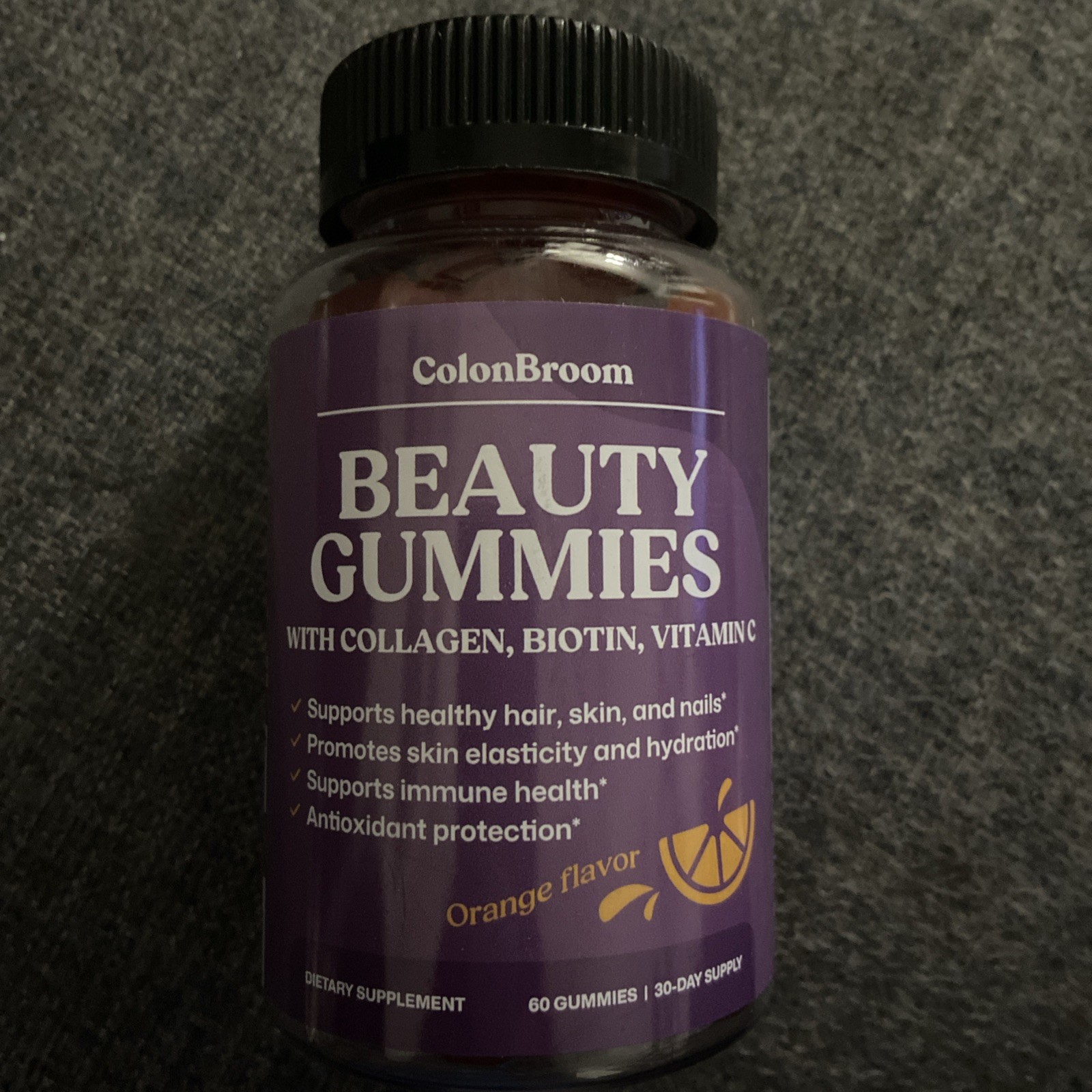 Beauty Gummies Colon Broom! Orange Flavor!