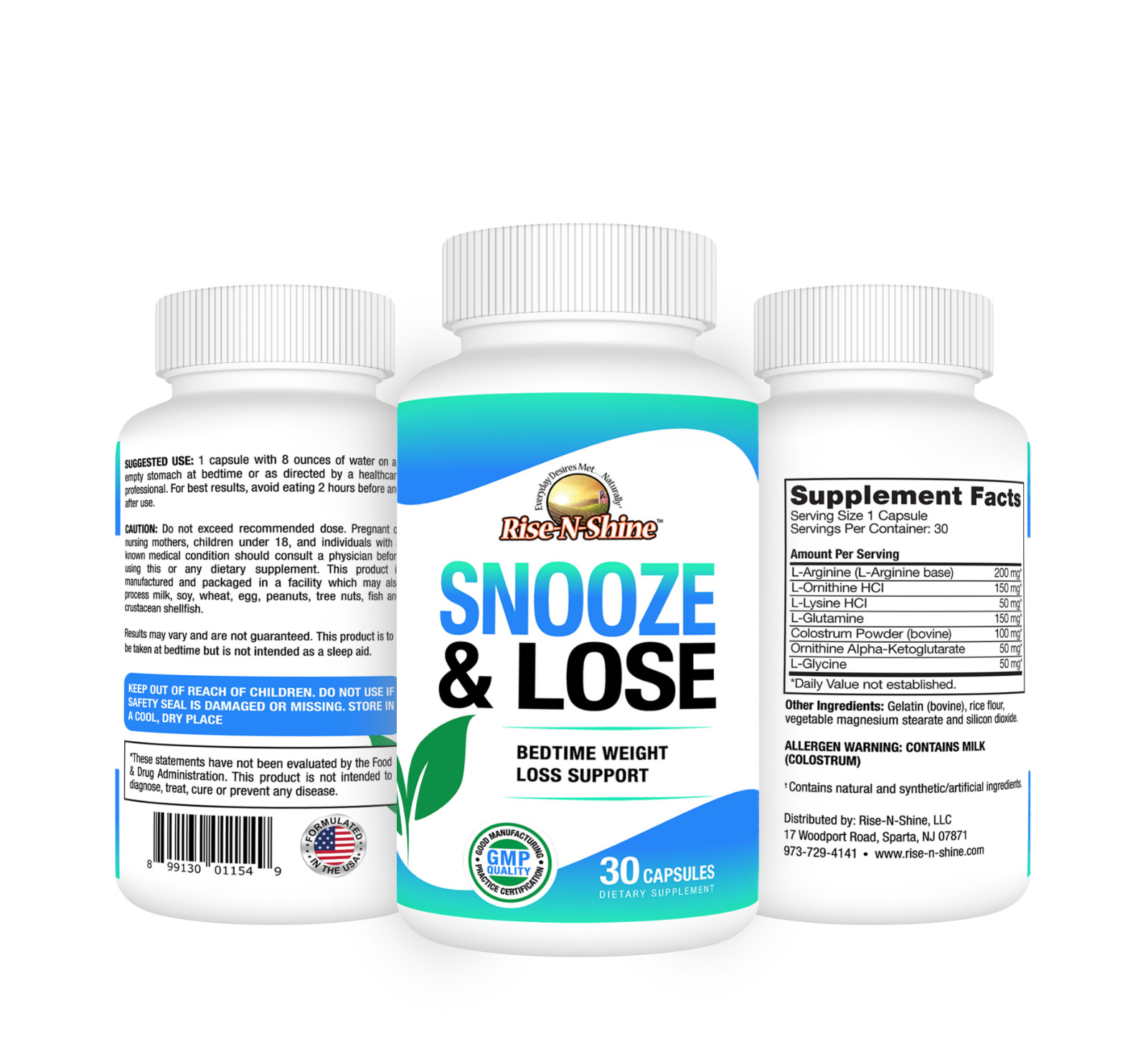 Snooze & Lose by Rise-N-Shine Buy 2 Get 1 FREE 3 Pack S