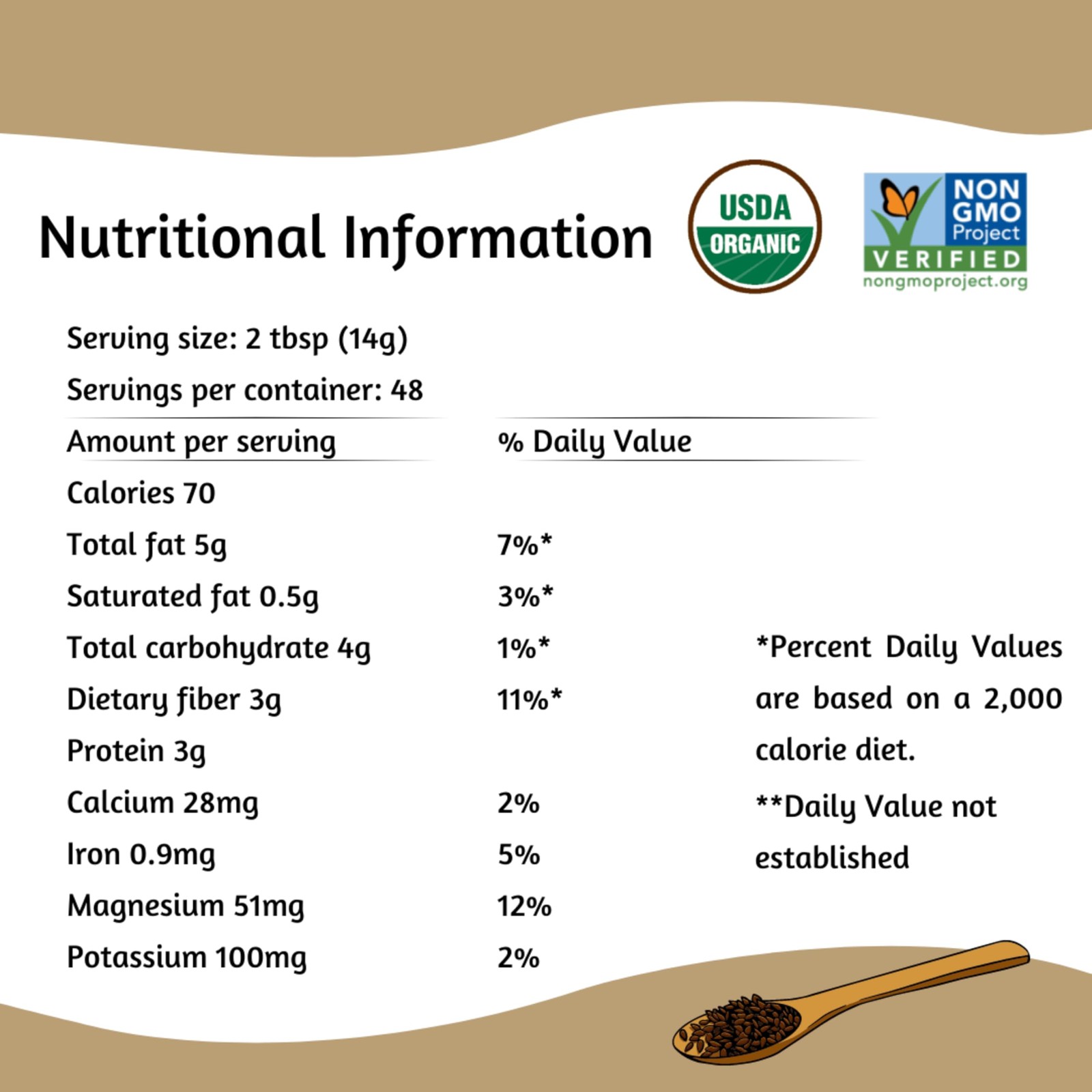 Spectrum Essentials Organic Ground Flaxseed, 24 Ounce (Pack of 1)
