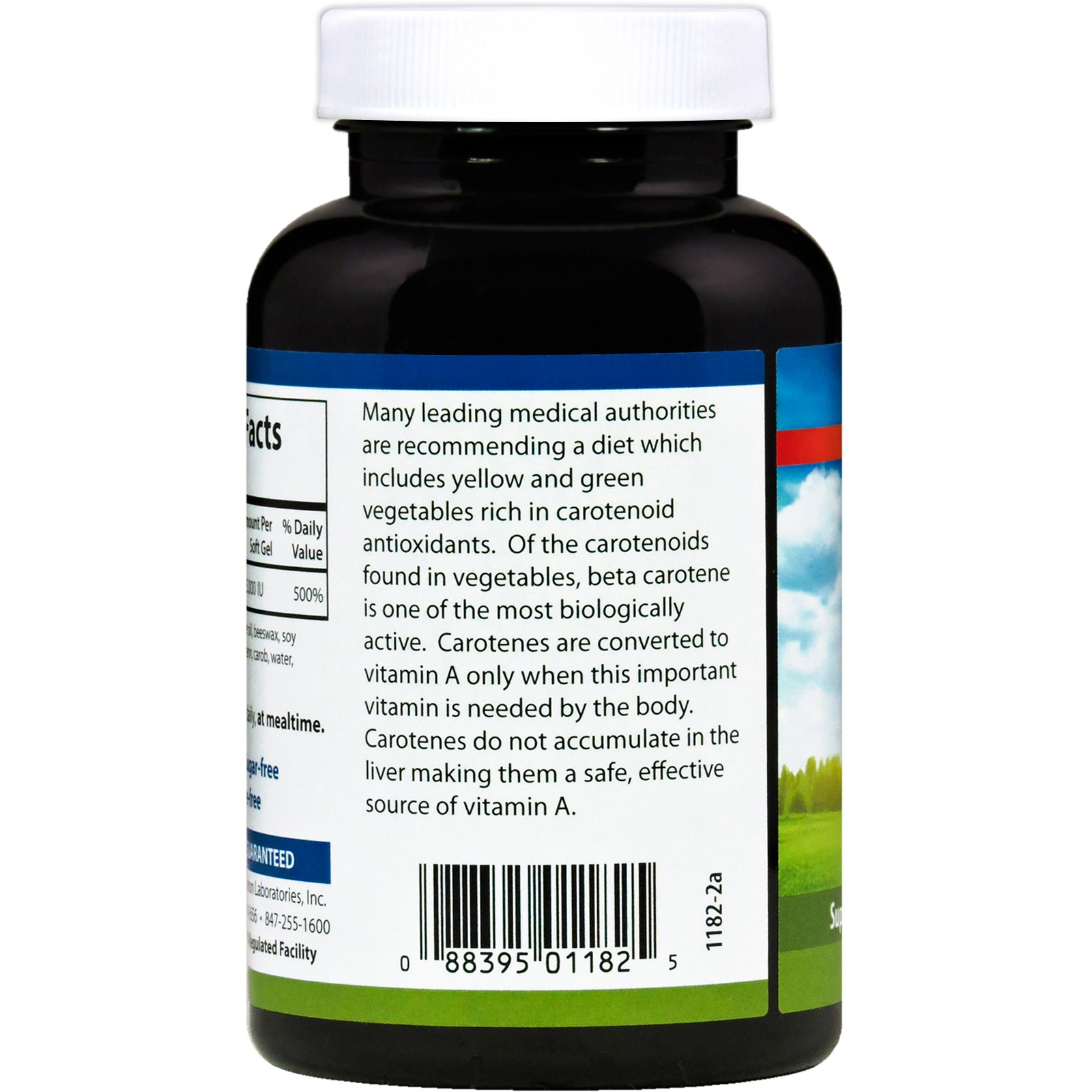 Super Beta Carotene, 7,500 mcg RAE (25,000 IU), 250 Soft Gels