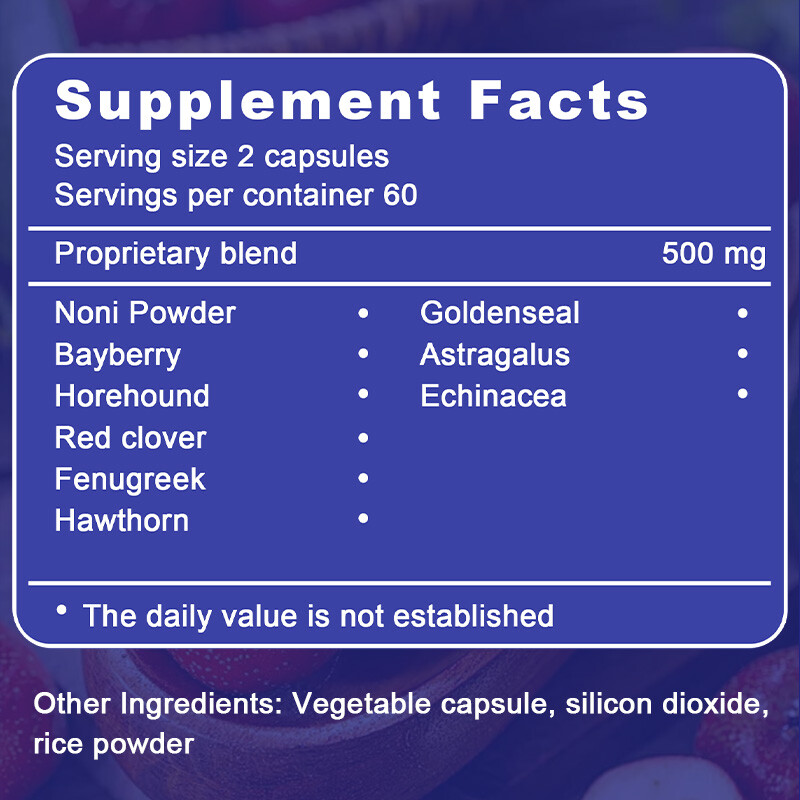 Help For HPV (human papillomavirus) Relief Skin Conditions, Warts-120 capsules