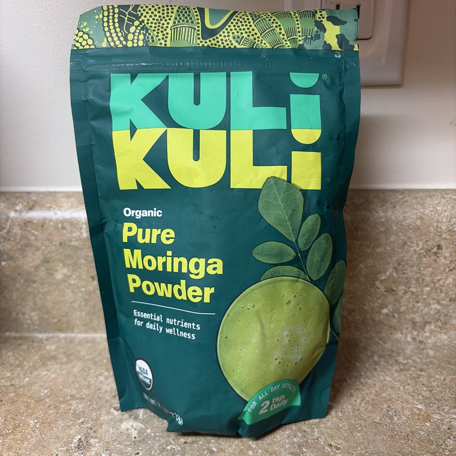 Kuli Kuli Organic Pure Moringa Powder 7.4 Oz NEW! EXP 05/20/28