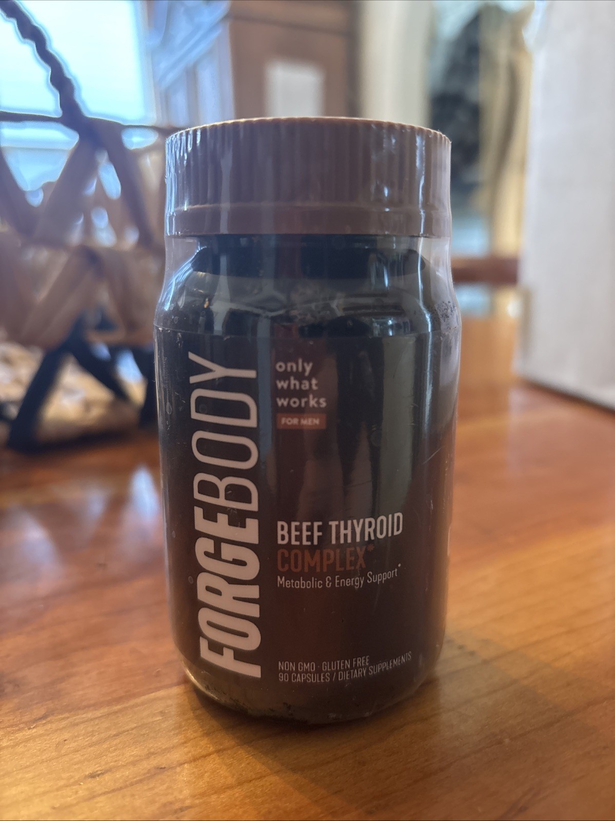 Forgebody Beef Thyroid Complex 90 Capsules