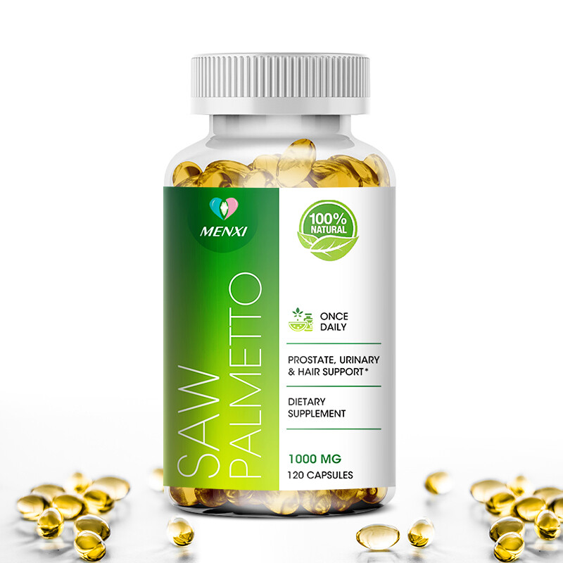 Saw Palmetto Extract 1000mg Prostate Supplement Urinary Men Health 120 Capsules