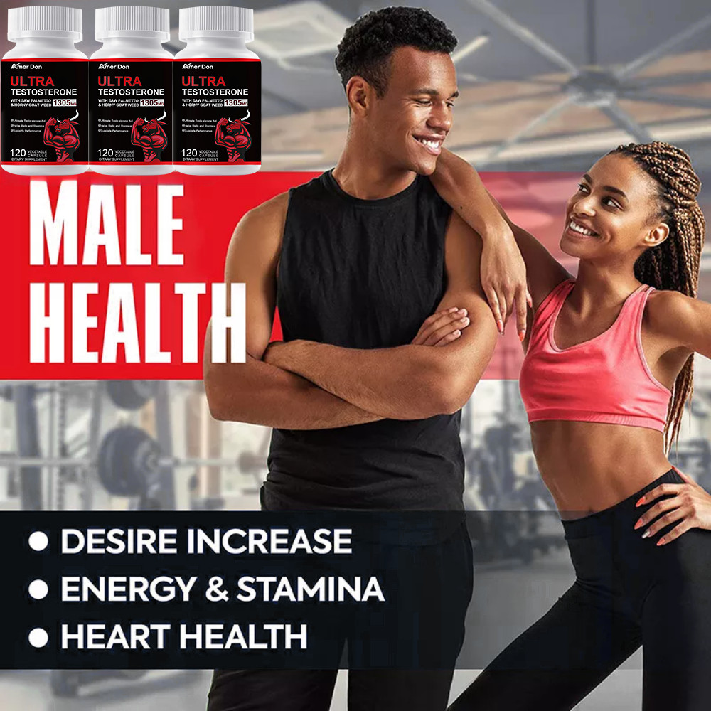 Natural Testosterone Booster for Men – Build Muscle, Increase Strength & Stamina