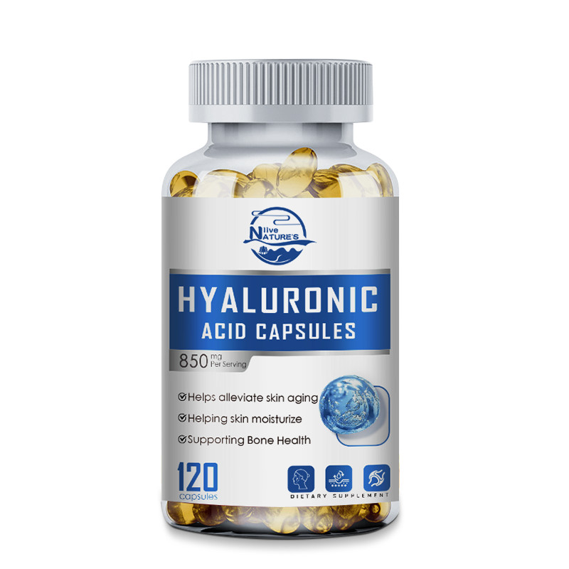 Hyaluronic Acid Anti Aging Hydrating Wrinkles Fine Lines Joint Health 120 Caps